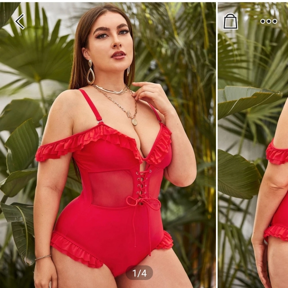 Lace Up Swim
